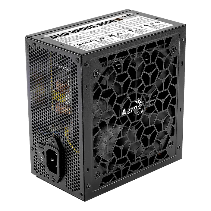 AeroCool Aero Bronze 650W Alimentation PC 80 Plus