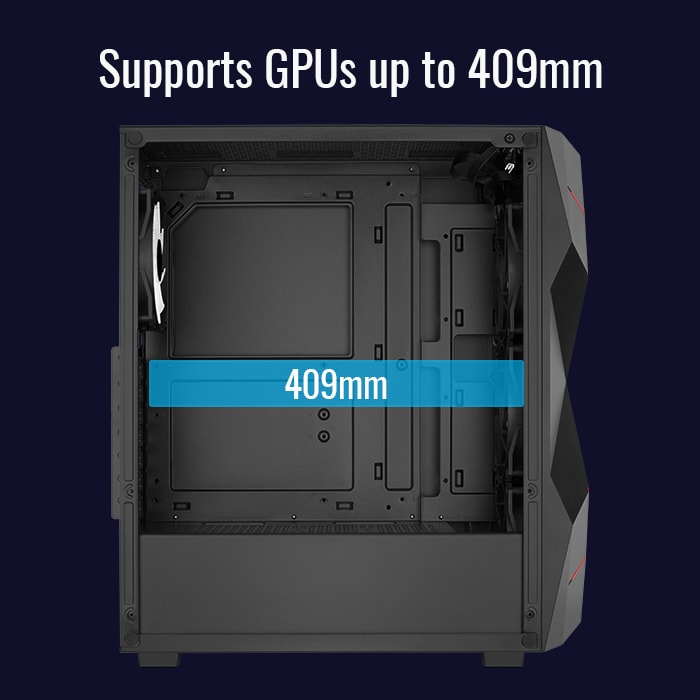 AeroCool Volcan boîtier PC tour gamer