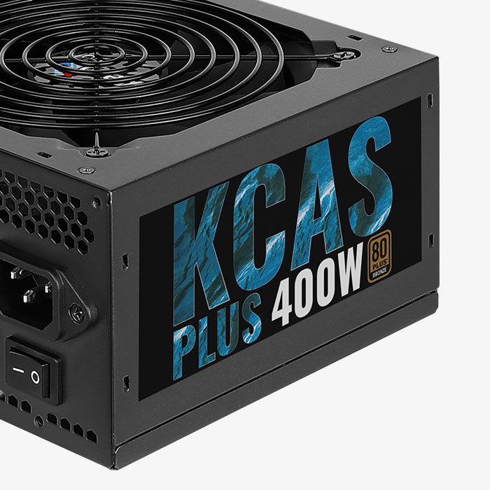 AeroCool KCAS Plus 400W alimentation PC Bronze 400 watts