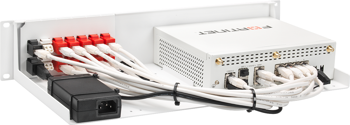 RACKMOUNT.it Fortinet Standard RM-FR-T18 kit rack FG 80F PoE