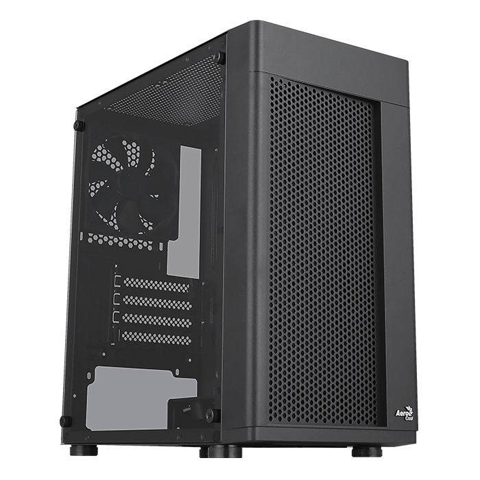 AeroCool Hexform boîtier PC moyen tour noir ATX