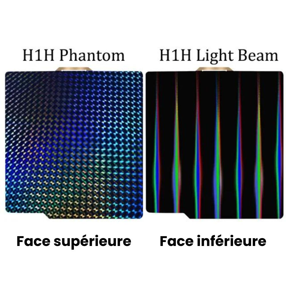 Zimple pour Bambu Lab plateau impression H1H Light Beam Phantom