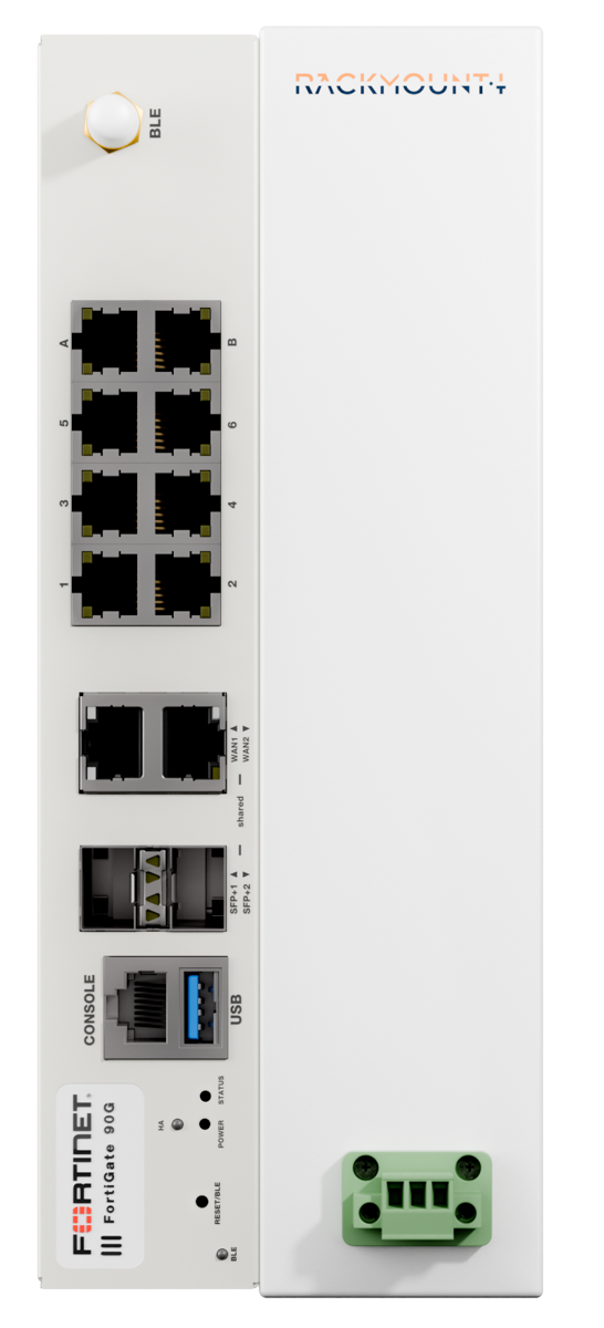 RACKMOUNT.it Fortinet RM-FR-D19 support rail DIN 90G