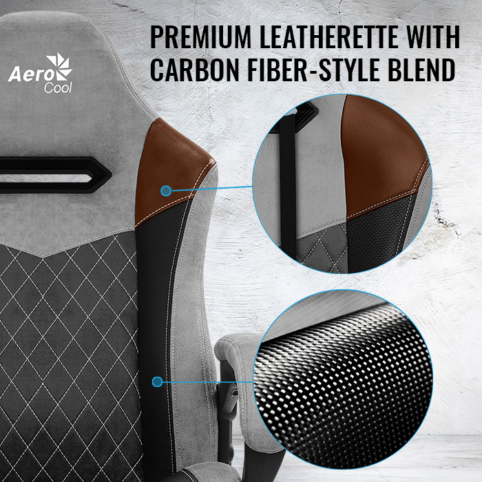 AeroCool DUKE Lite chaise gaming ergonomique noire