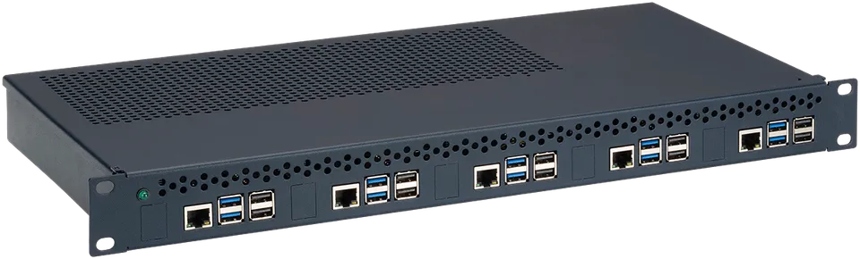 RACKMOUNT.it Raspberry RM-PI-T2 rack 1U 5x Pi5 75W