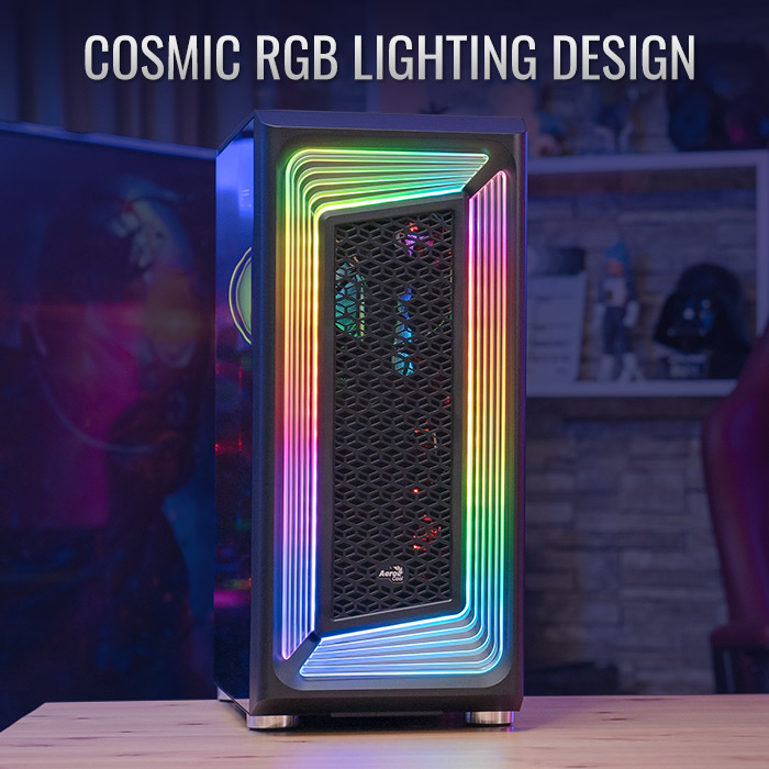 AeroCool Interstellar boitier PC moyen tour gamer