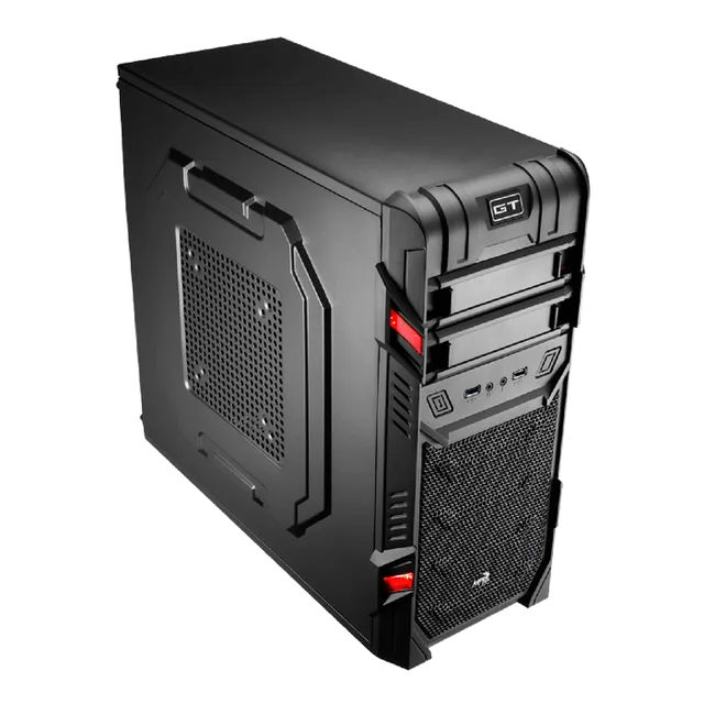 AeroCool GT boîtier PC moyen tour noir mesh 400 mm