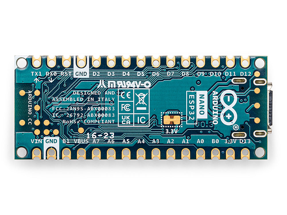 Arduino Nano ESP32 carte WiFi Bluetooth IoT