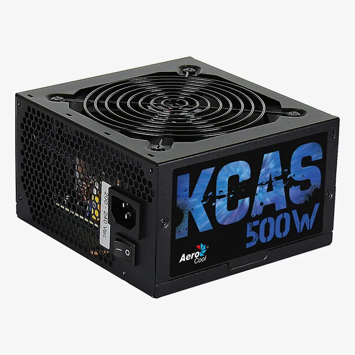 AeroCool KCAS 500W bloc alimentation PC 80 Plus Bronze