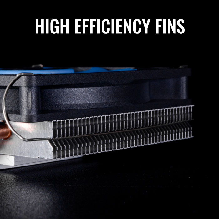 AeroCool Verkho 2 Slim ventirad CPU 105W compact