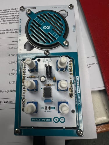 Arduino Make Your UNO Kit électronique à souder synthé