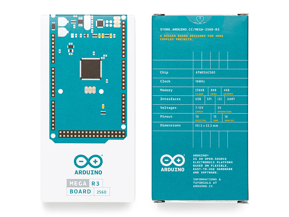 Arduino Mega 2560 Rev3 carte microcontrôleur 54 pins
