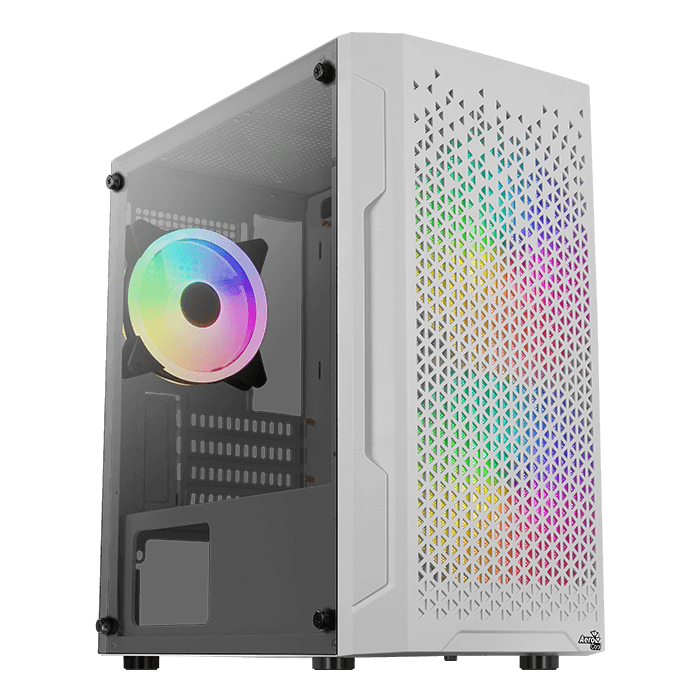 AeroCool Trinity Mini White boîtier PC mini tour blanc