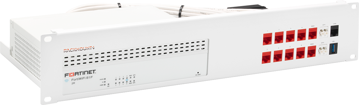 RACKMOUNT.it Fortinet Standard RM-FR-T18 kit rack FG 80F PoE