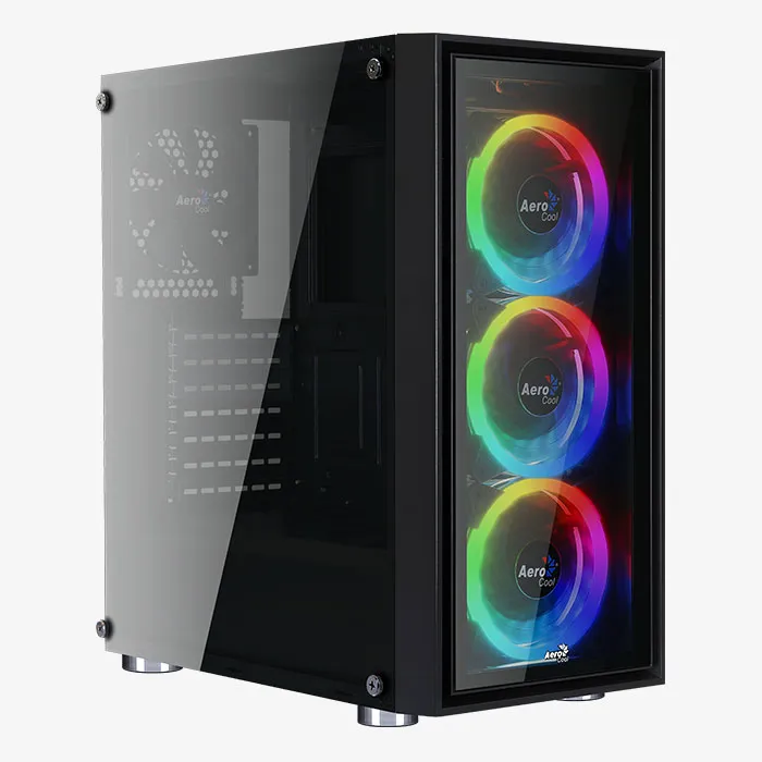 AeroCool Quartz REVO boîtier PC verre trempé ARGB