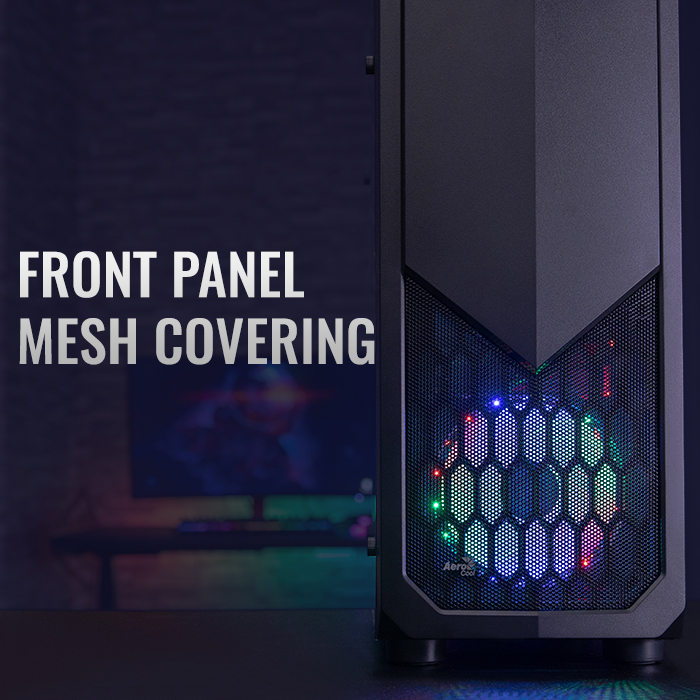 AeroCool Tomahawk-A boîtier PC LED moyen tour