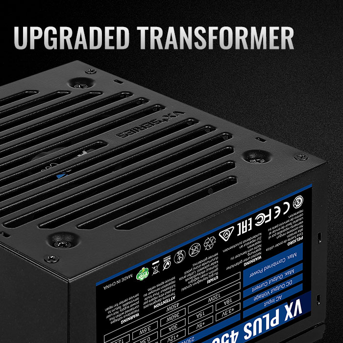 AeroCool VX PLUS 450 bloc alimentation 450W silencieux