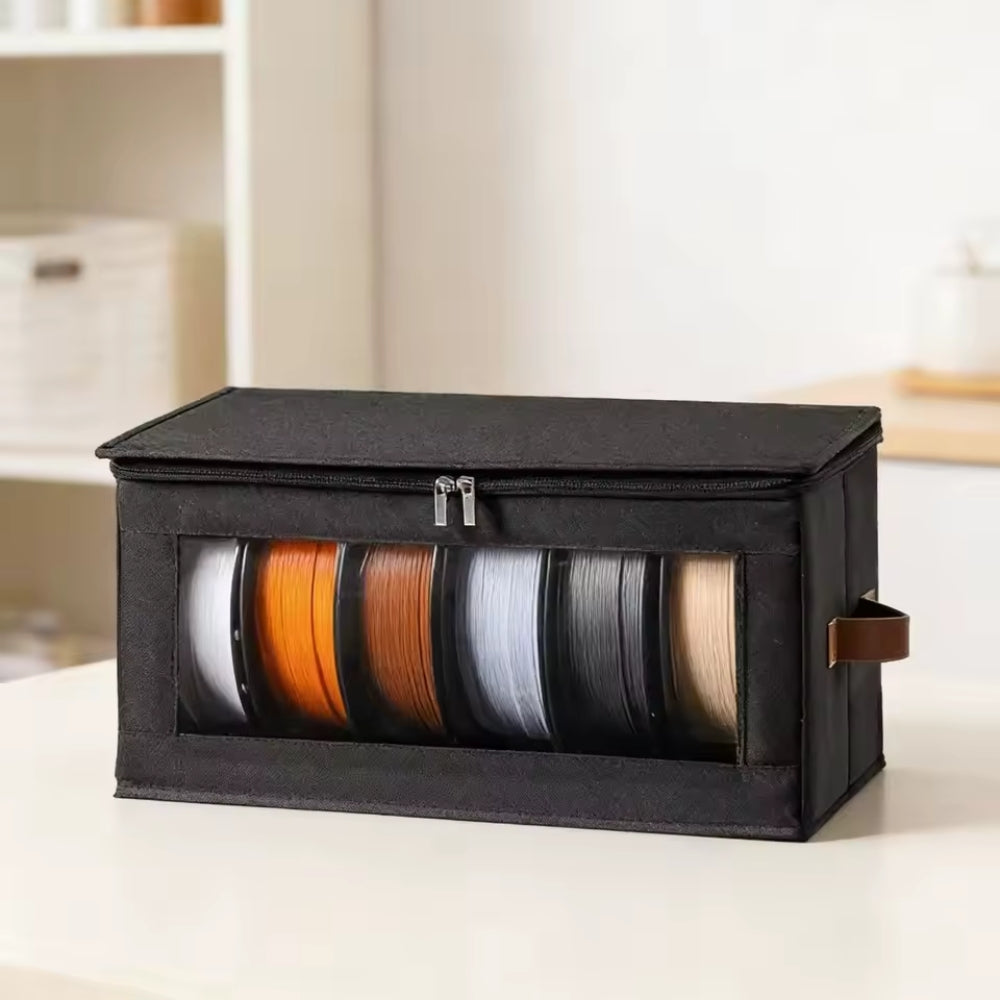 Zimple Pack 2 sacs rangement filament 6 bobines tissu
