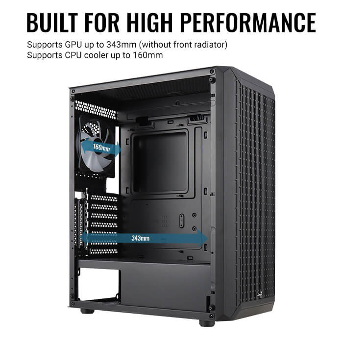 AeroCool Beam ventilateur PC RGB 120 mm éclairage LED