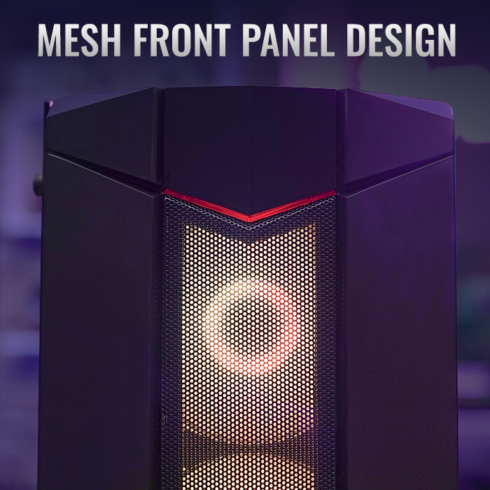 AeroCool Sentinel boîtier gamer ARGB 4 ventilateurs 120mm