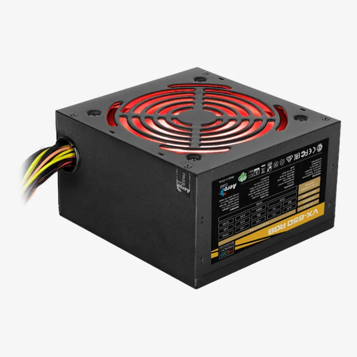 AeroCool VX-650 RGB alimentation PC 650W RGB