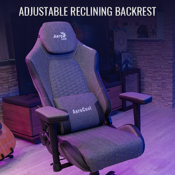 AeroCool Crown AeroWeave chaise gamer tissu respirant
