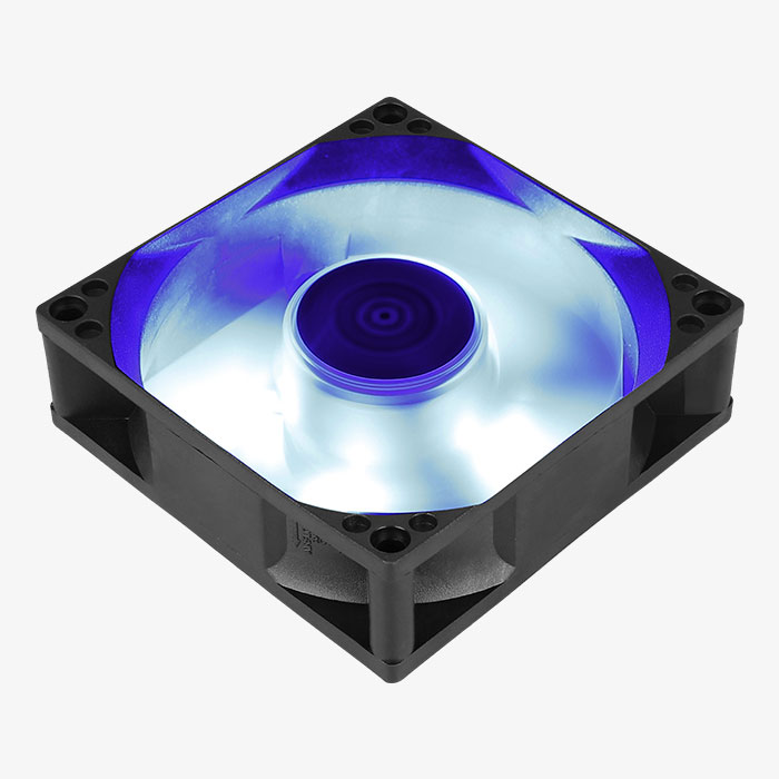 AeroCool Motion 8 Blue ventilateur PC 8 cm LED bleue