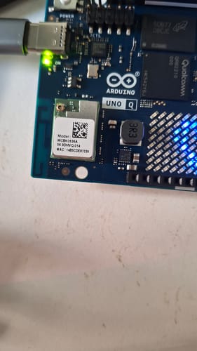 Arduino UNO Q 4GB carte 32GB eMMC Linux