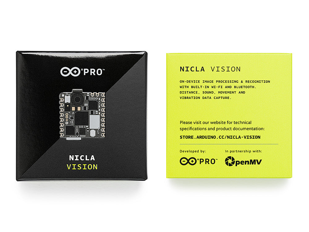 Arduino Nicla Vision carte caméra 2MP WiFi