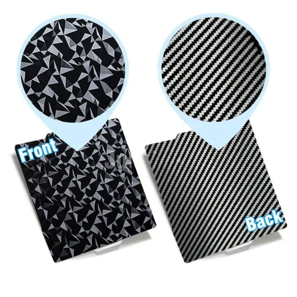 Zimple pour Bambu Lab PEO PET 257x257mm plaque impression double face motif