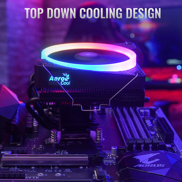 AeroCool Cylon 3 Ventirad CPU RGB PWM 125W