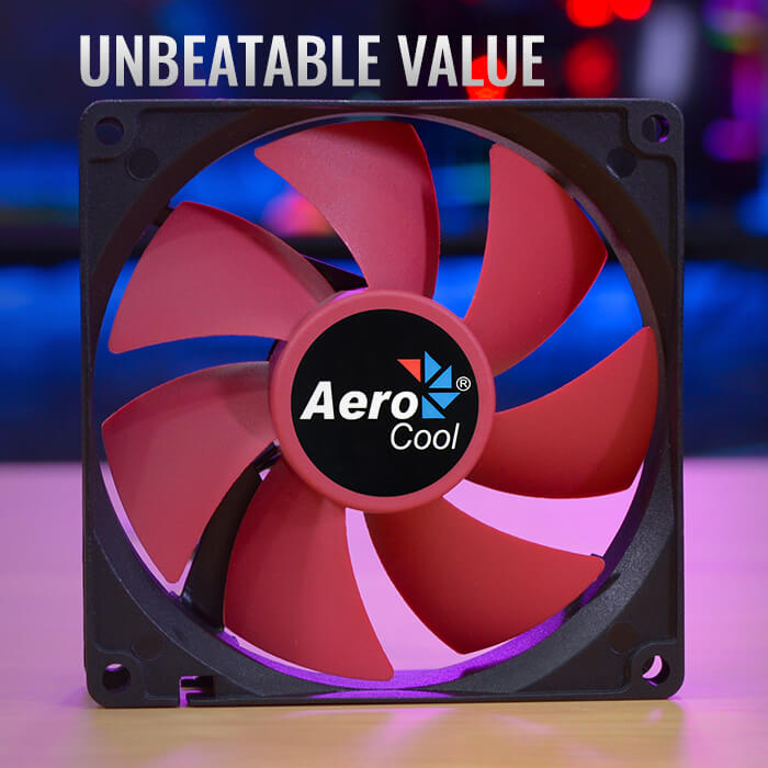 AeroCool Force 9 ventilateur 90mm Molex noir