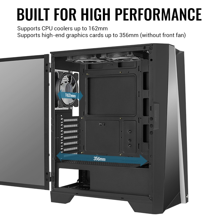 AeroCool Mirage ventilateur boîtier 120 mm RGB