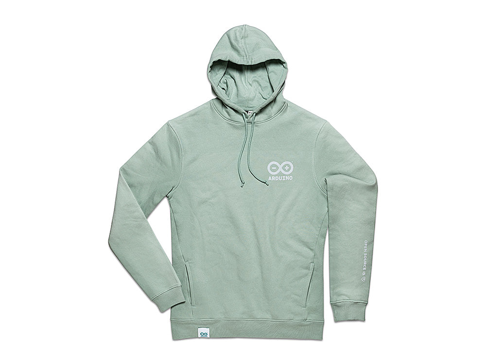 Arduino Organic Hoodie A/W 22 sweat vert menthe L