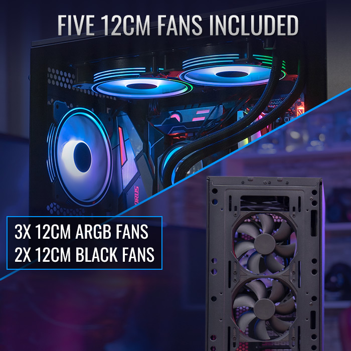 AeroCool Interstellar boitier PC moyen tour gamer