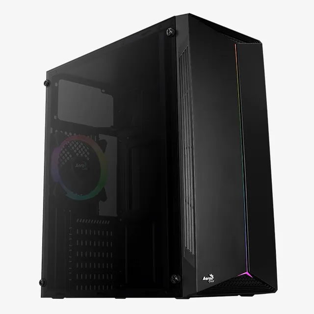 AeroCool Split boîtier PC RGB verre trempé
