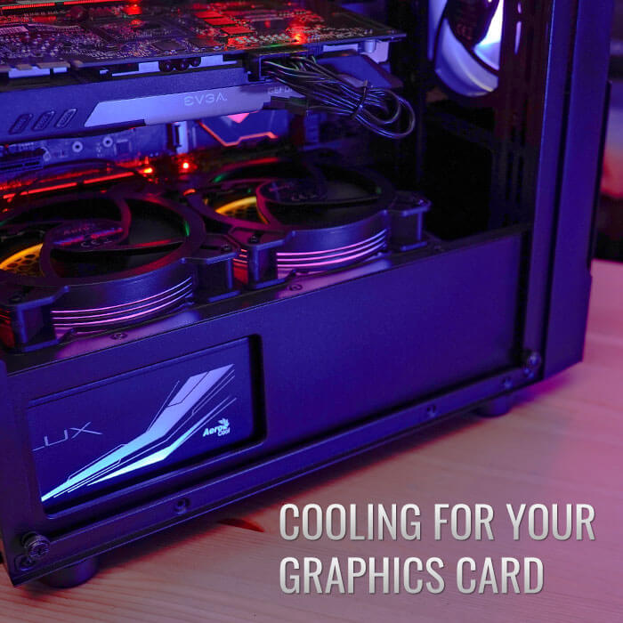 AeroCool Menace Saturn FRGB ventilateur PC RGB