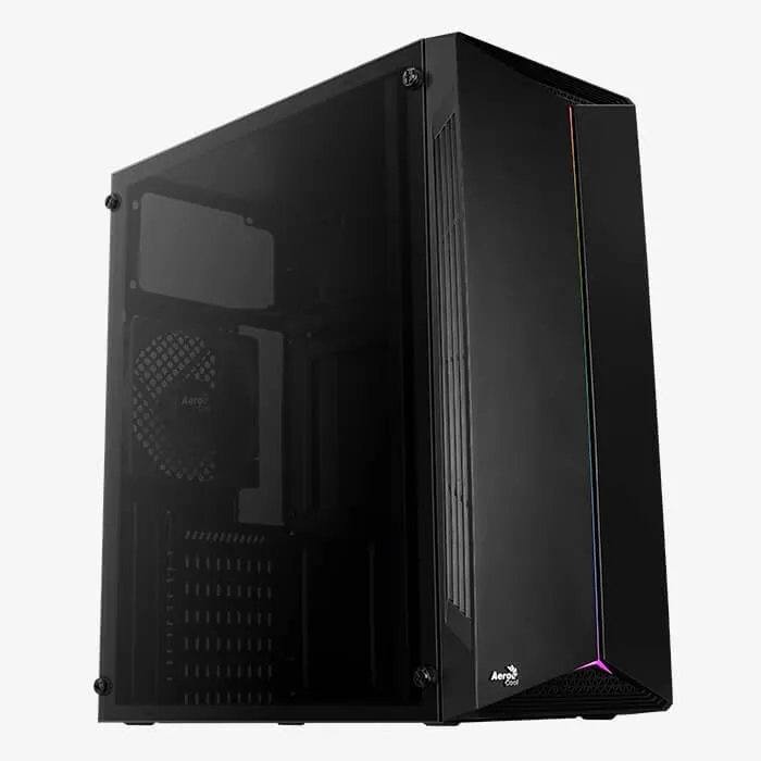 AeroCool Split boitier PC RGB acrylique moyen tour