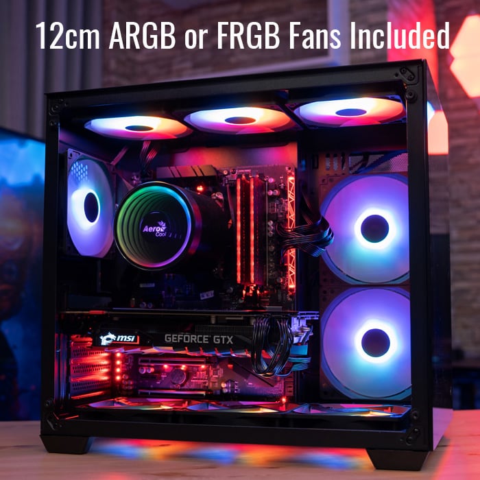 AeroCool Dryft boîtier gamer noir vitré