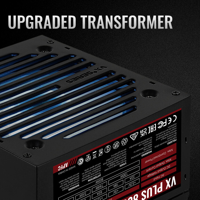 AeroCool VX PLUS 800 RGB alimentation PC 800W