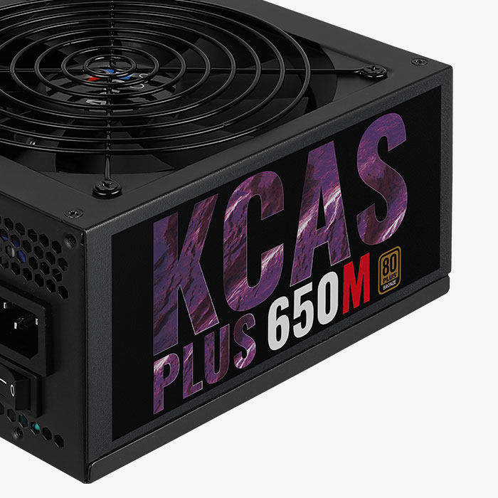 AeroCool KCAS PLUS 650M alimentation 650W Bronze semi