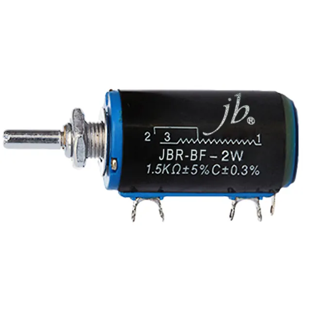 JB Capacitors JBR-BF potentiomètre bobiné 2W 100Ω-47kΩ