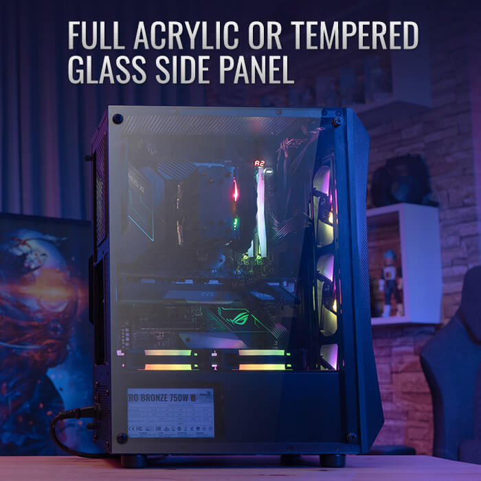 AeroCool Falcon ARGB boîtier PC moyen tour