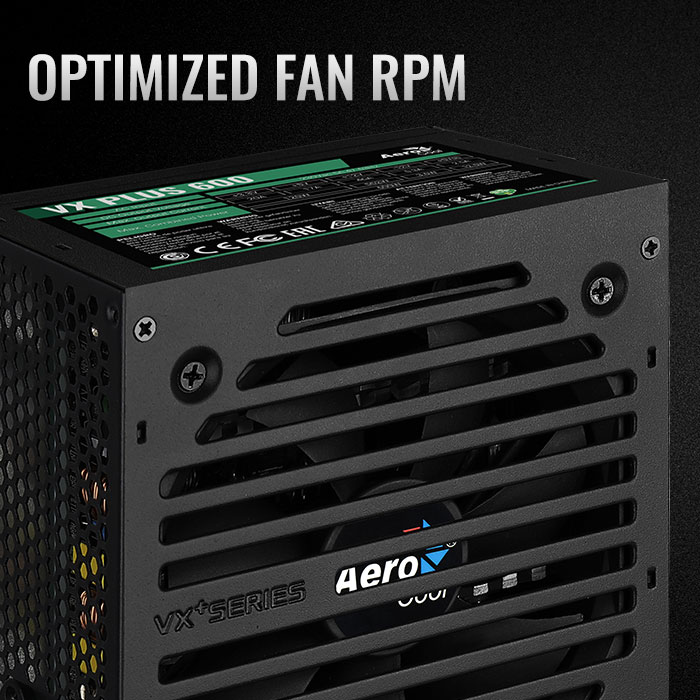 AeroCool VX PLUS Stealth 600 alimentation PC 600W ATX