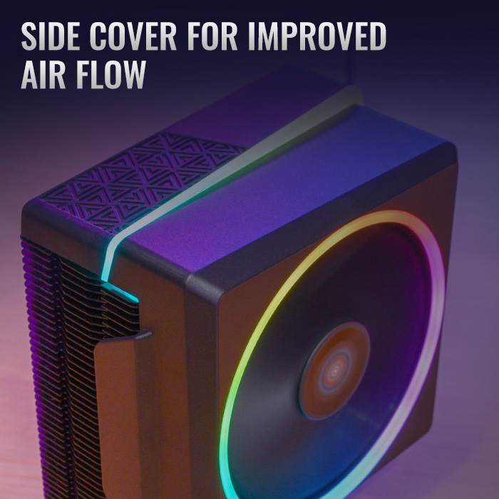 AeroCool Cylon 4 ventirad processeur ARGB 145W