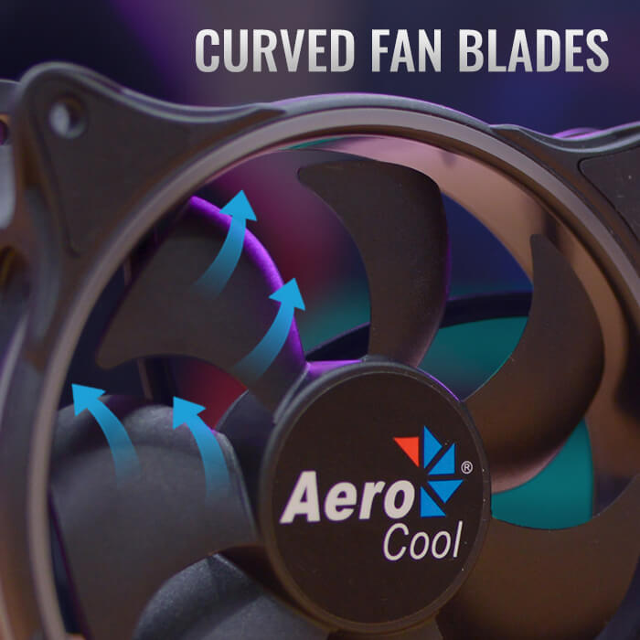 AeroCool Eclipse 12 ventilateur PC 120mm ARGB