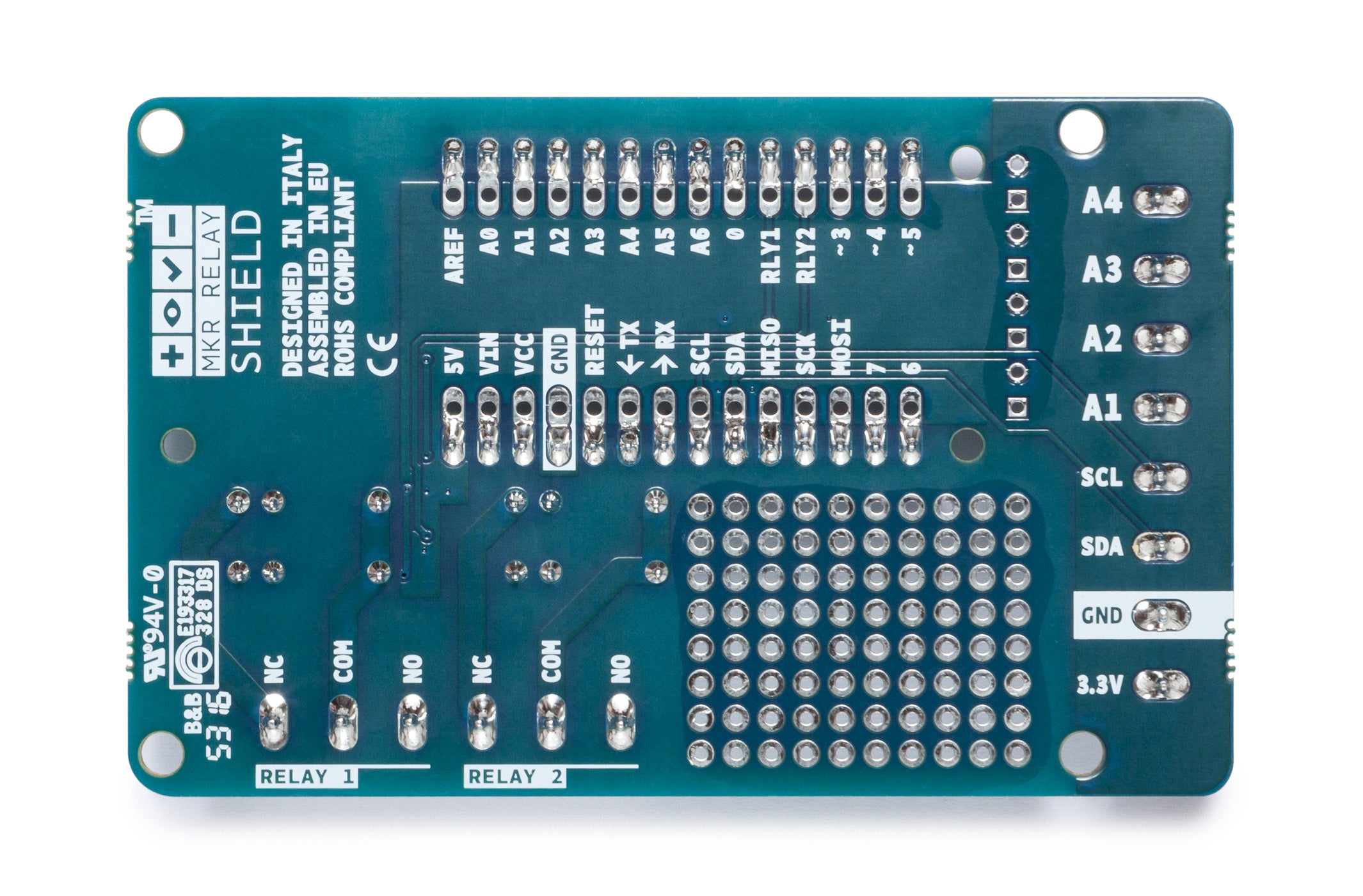 Arduino MKR Relay Proto Shield 2 relais 3.3V