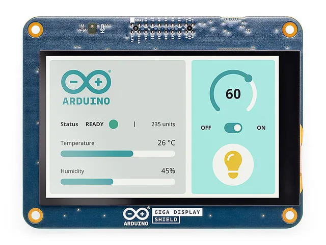 Arduino GIGA Display Shield écran tactile pour GIGA R1 WiFi