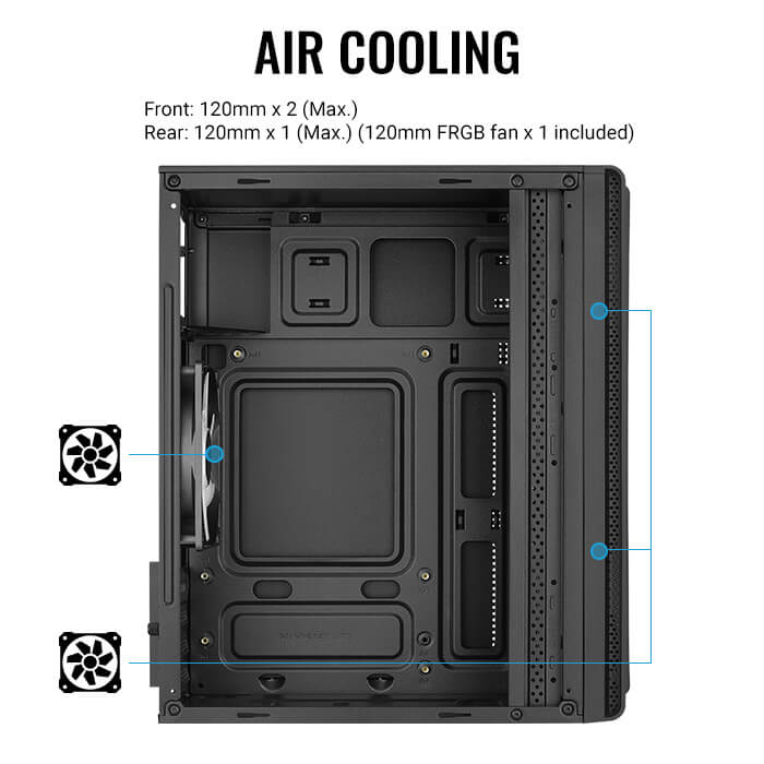 AeroCool Evo Mini Boîtier PC Mini-Tour Compact