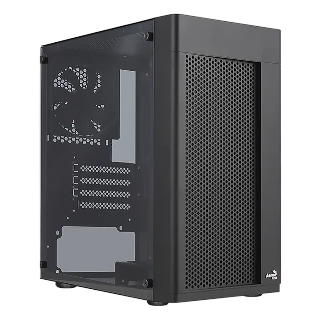 AeroCool Hexform boîtier PC moyen tour noir